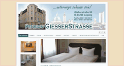 Desktop Screenshot of pension-giesserstrasse.de